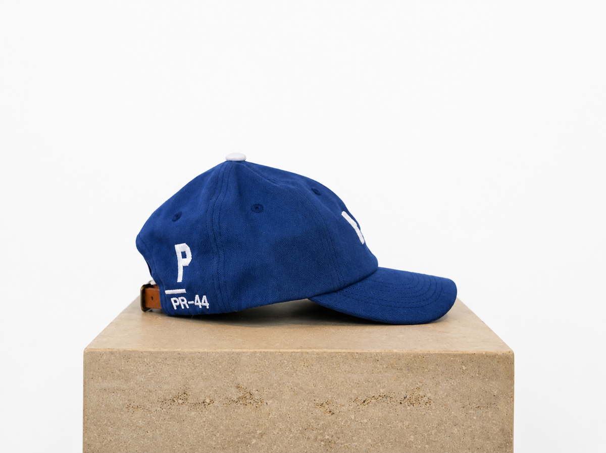 6-panel dad cap navy