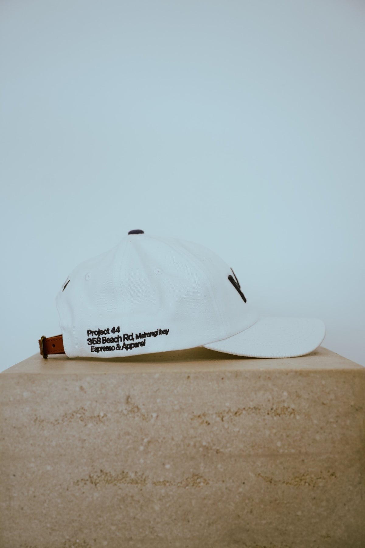 6-panel dad cap White