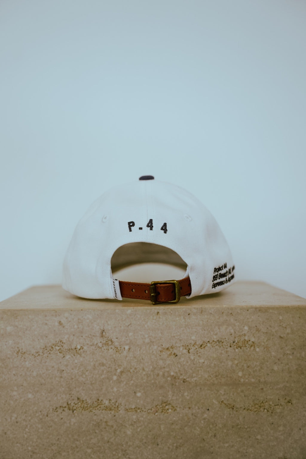 6-panel dad cap White