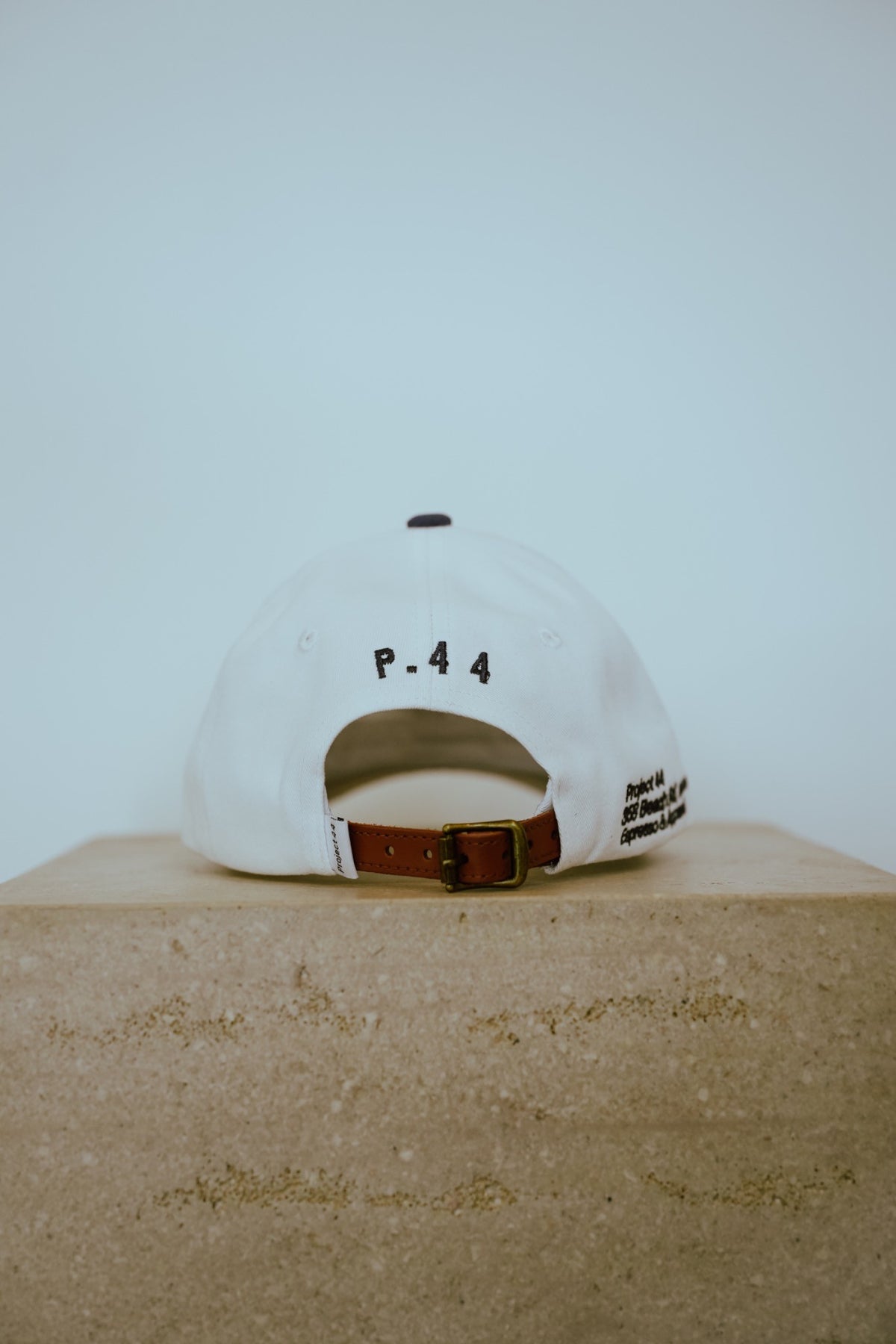 6-panel dad cap White